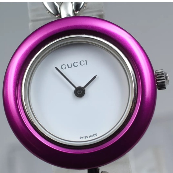 RARE GUCCI LUXURY Watch in Silver - Picture 4 of 9